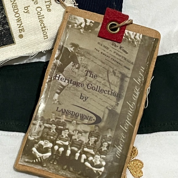 Lansdowne Kids Ireland Rugby Polo Shirt Boys Size 3/4 New with Tags - Picture 6 of 9